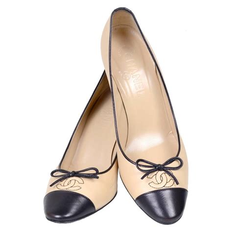 chanel shoes pumps price|chanel pumps beige and black.